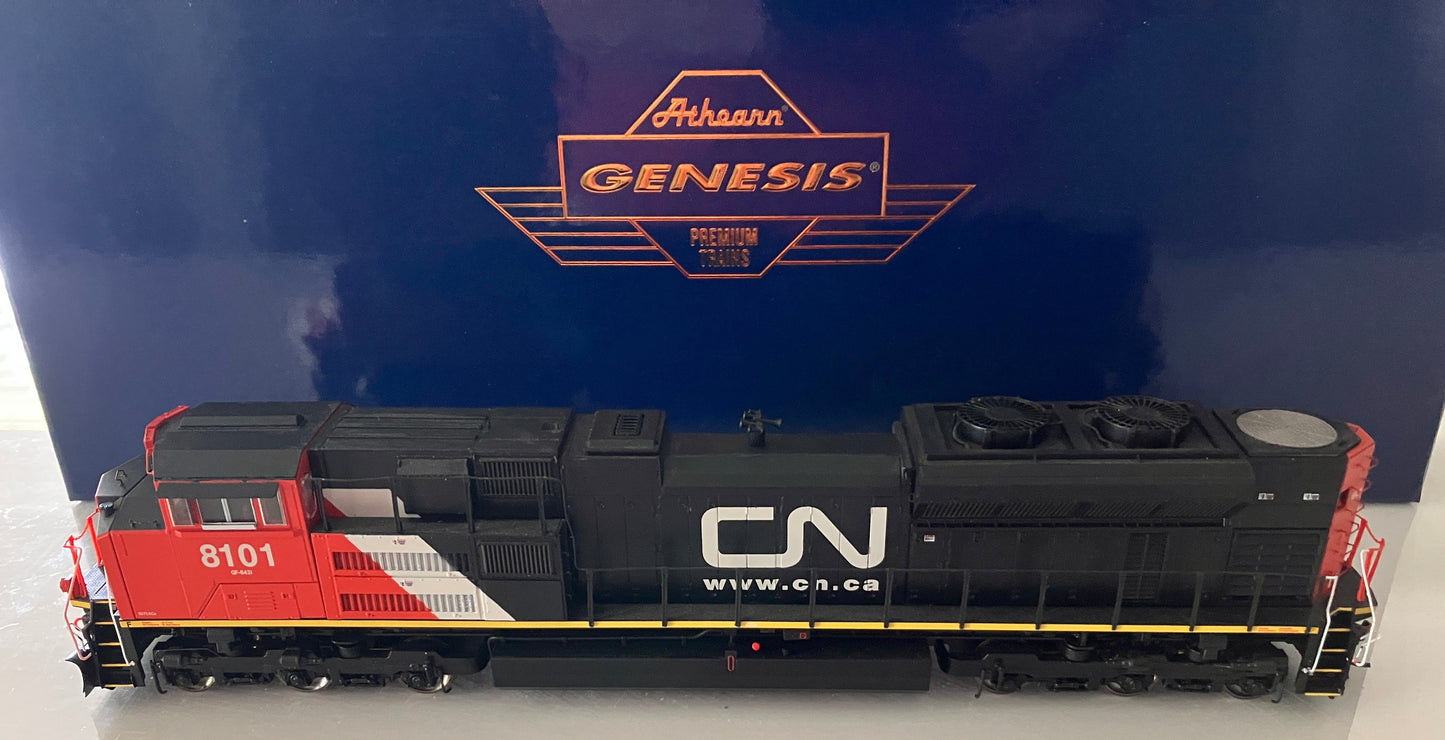 ATHG68892 Athearn Genesis SD70ACe w/DCC & Tsunami2 Sound, Canadian National #8101