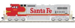 ATL10004513 Atlas Master Gold Dash 8-40CW, Santa Fe #923 w/DCC & ESU LokSound