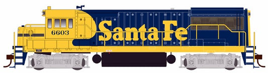 B25170 Bowser U-25B PhIIa, Santa Fe Warbonnet w/DCC & ESU LokSound - Lone Star Collectibles