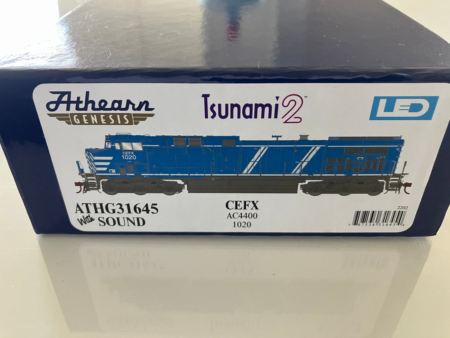 ATHG31645 Athearn Genesis G2 AC4400CW, CEFX #1020 w/DCC & Tsunami2 Sound