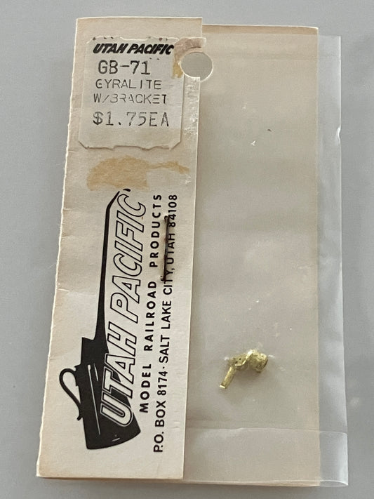 GB-71 Utah Pacific Gyralite w/Bracket in HO Scale (1/pkg)