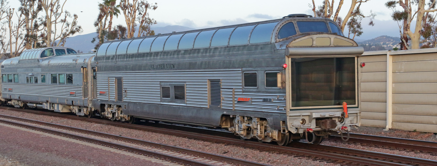 CY-1400 Coach Yard BNSF Business Cars - Lone Star Collectibles
