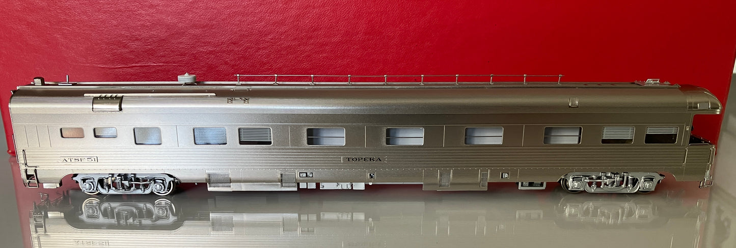 CY-1229.2 Santa Fe Budd Business Car #51 "Topeka", r/b1981
