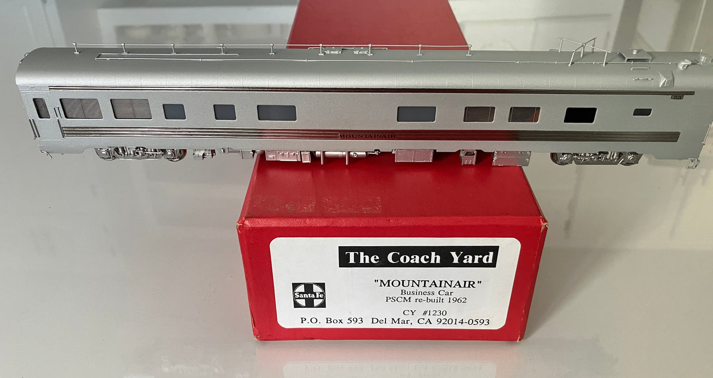 CY-1230.1 Santa Fe PSCM Business Car #53 "Mountainair", r/b1981