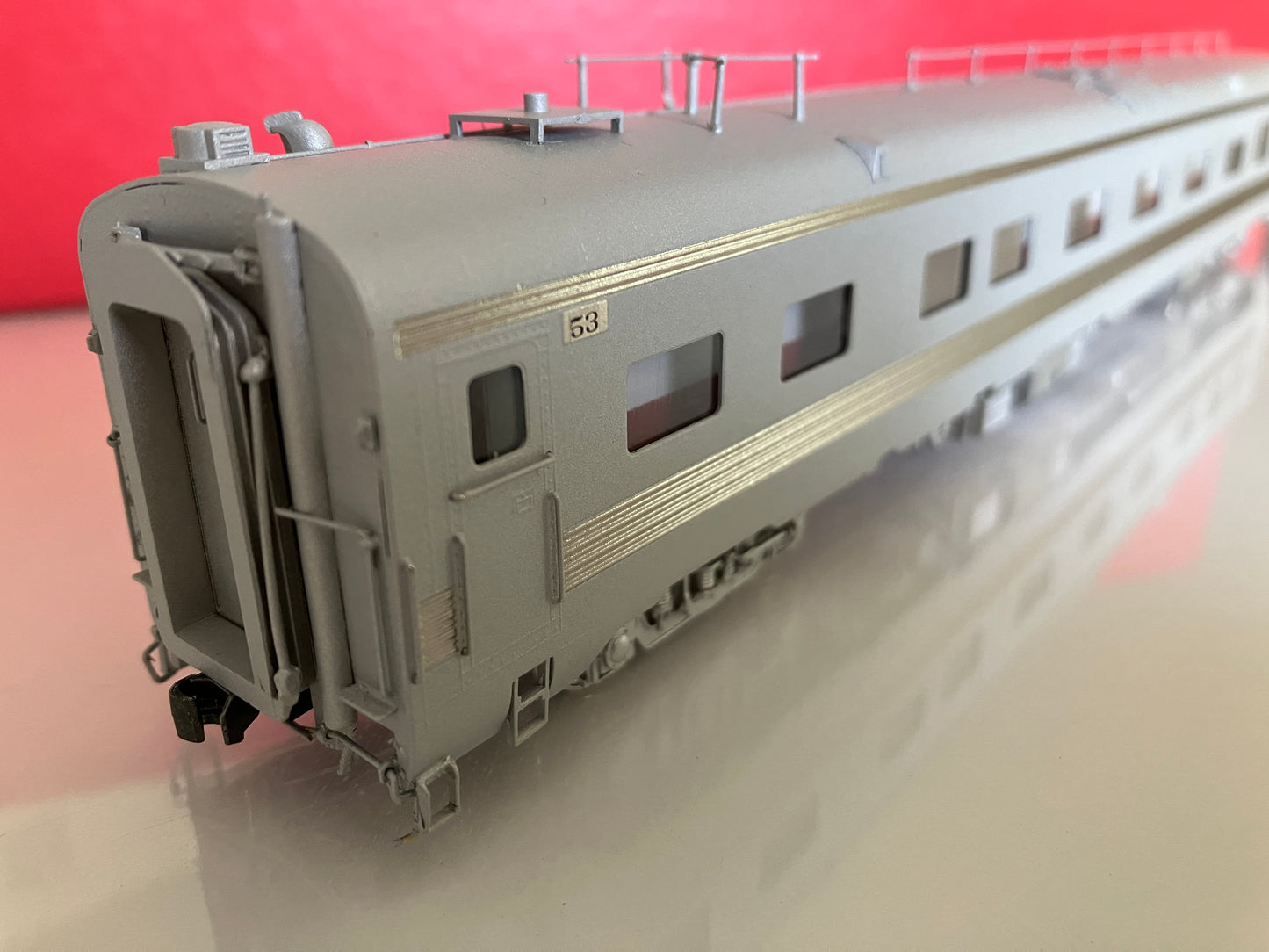 CY-1230.1 Santa Fe PSCM Business Car #53 "Mountainair", r/b1981