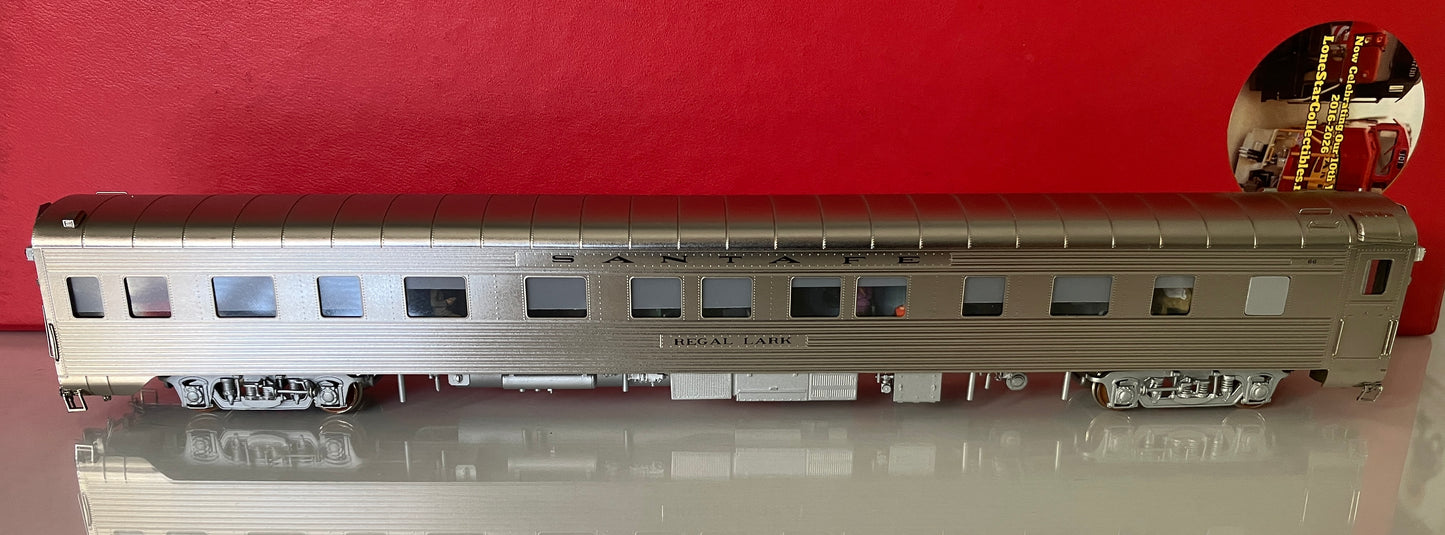 CY-1225 Santa Fe ACF 1950 4-4-2 Regal Sleeper, Business Car #67 "Regal Lark", r/b1981
