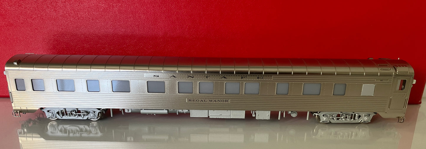CY-1225.1 Santa Fe ACF 1950 4-4-2 Regal Sleeper, Business Car #66 "Regal Manor", r/b1981
