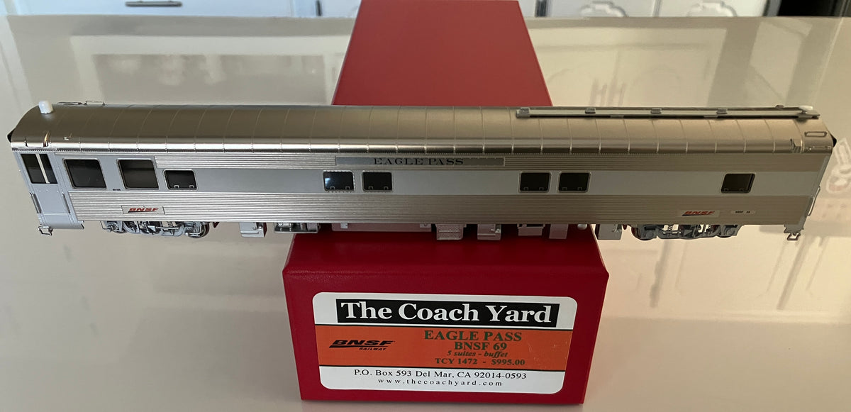 CY-1400 Coach Yard BNSF Business Cars (2026 Release)