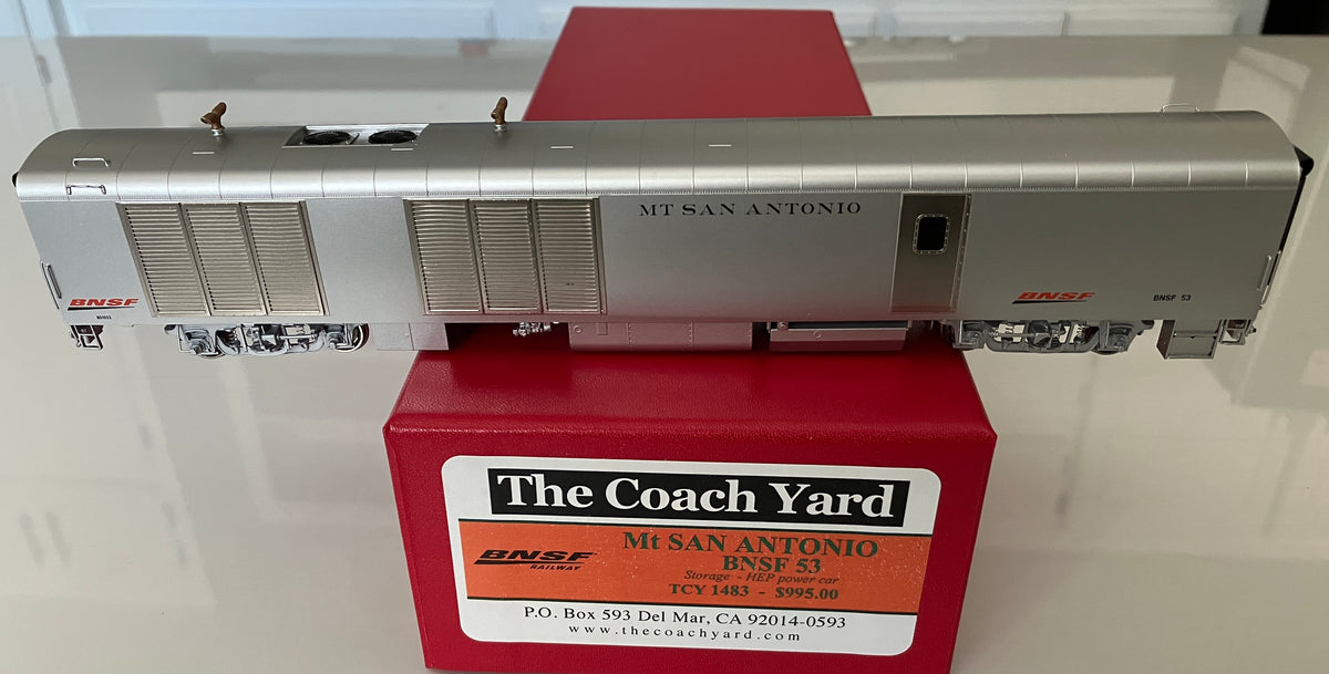 CY-1400 Coach Yard BNSF Business Cars (2026 Release)