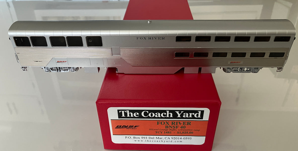 CY-1400 Coach Yard BNSF Business Cars (2026 Release)