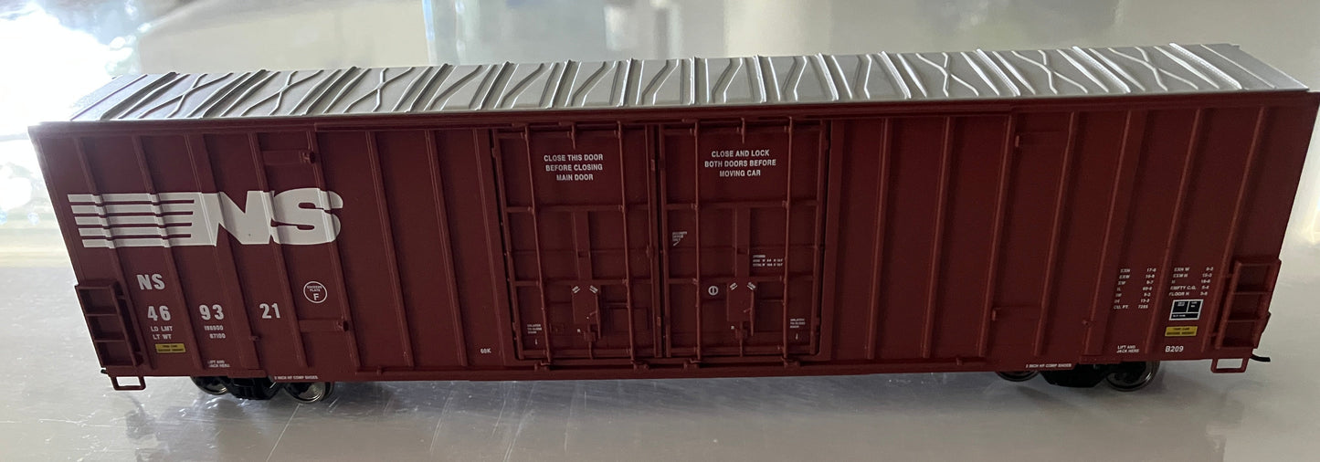 W910-2996 Walther's Mainline 60' Hi-Cube DD Plug Boxcar, NS #469321 (No Box)