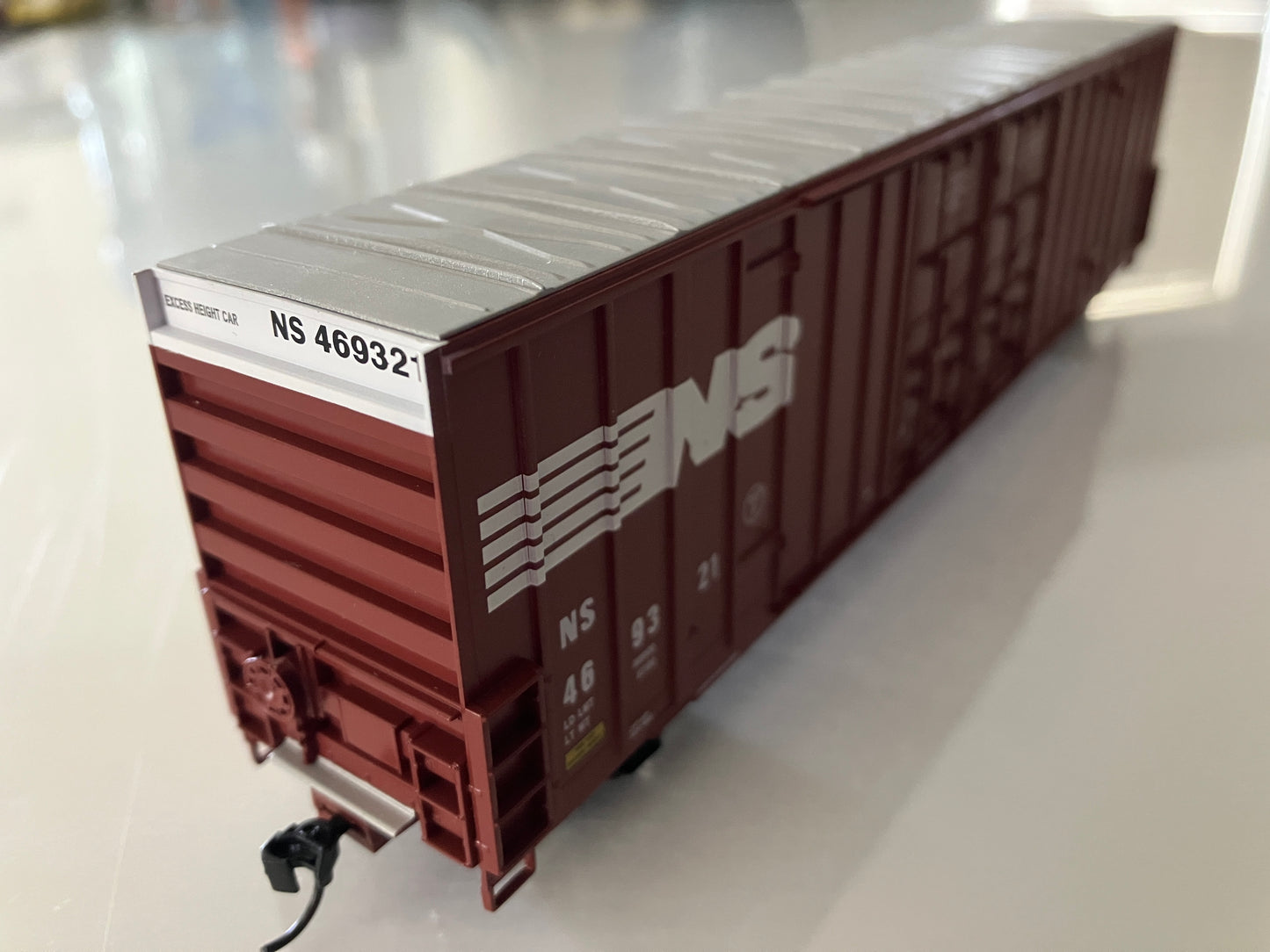 W910-2996 Walther's Mainline 60' Hi-Cube DD Plug Boxcar, NS #469321 (No Box)