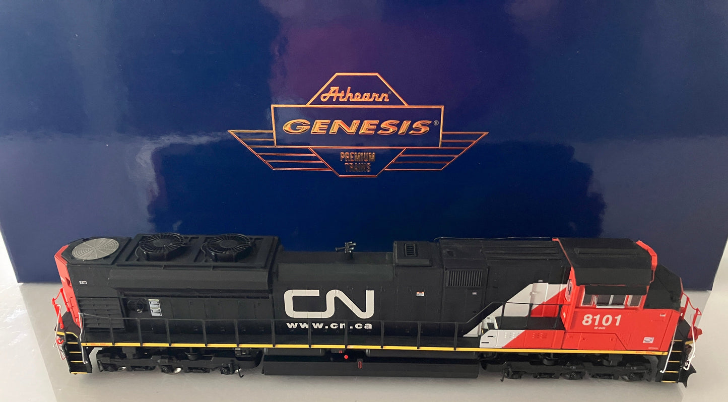 ATHG68892 Athearn Genesis SD70ACe w/DCC & Tsunami2 Sound, Canadian National #8101