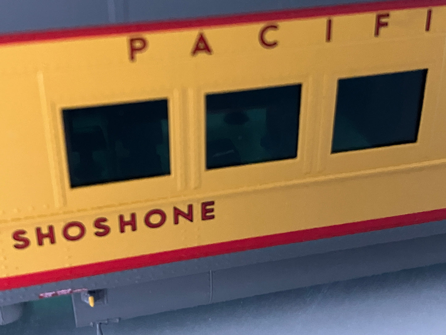 OMI3417.1 Union Pacific Business Car "Shoshone" #106 FP/Lettered, Interior & Lights